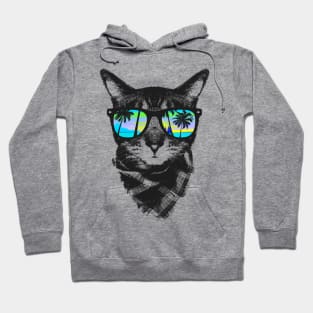 Summer time kitten Hoodie